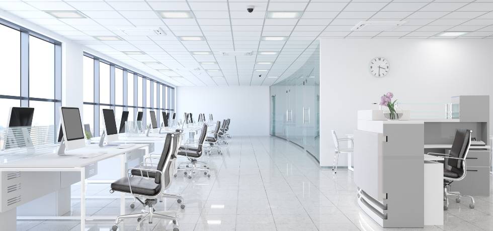 Limpieza profesional de moquetas para oficinas.